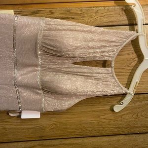 Selling  WT David&bridal dress s:12 in color blush